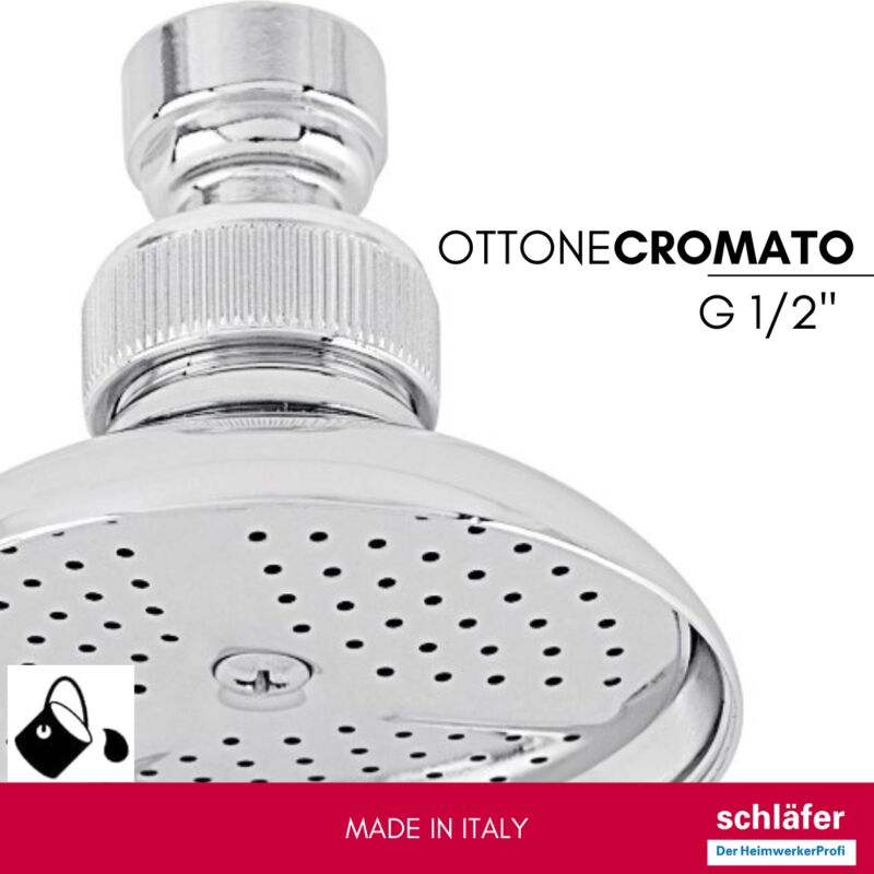 Soffione Doccia Pioggia Quadrato 8 Pollici - Acciaio Inox, Alta Pressione, Tubo 1.5m, Risparmio Idrico - Foto 9