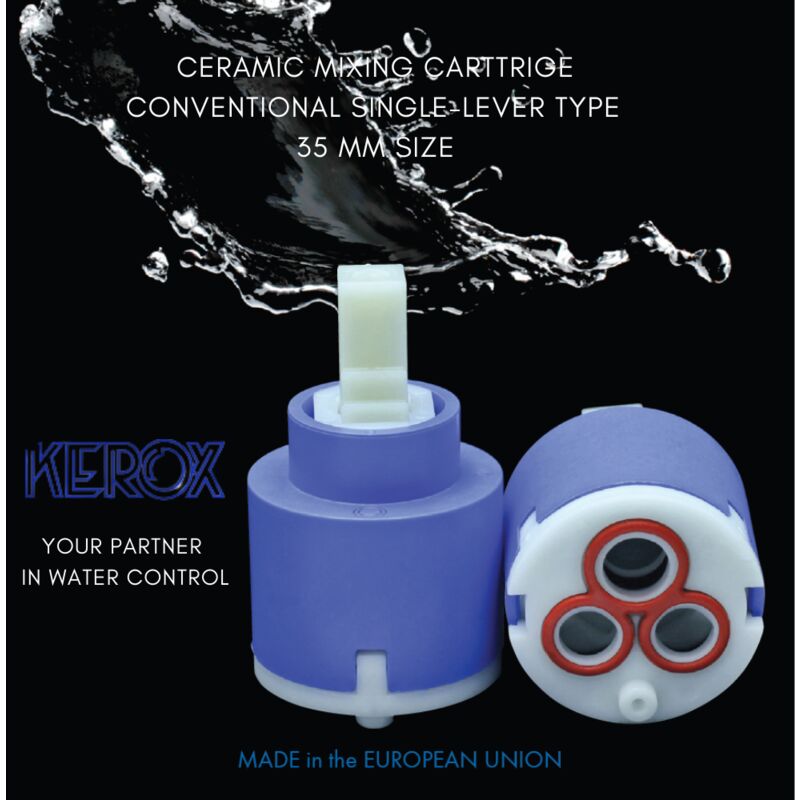 Cartuccia Miscelatore Ceramica 35mm Schläfer - Ricambio Universale Per Rubinetti Cucina E Bagno - Foto 6