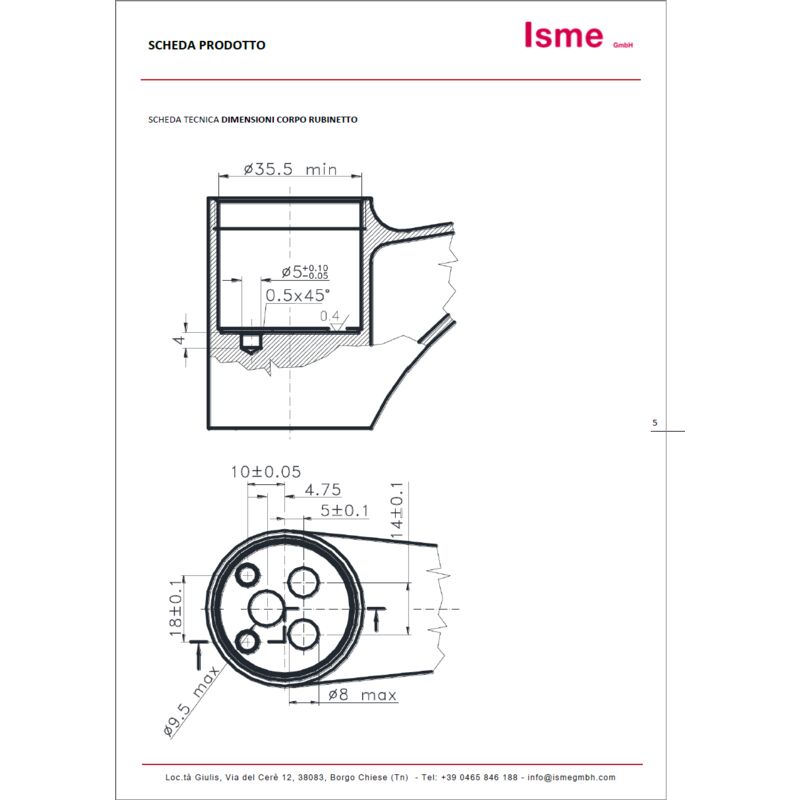 Cartuccia Rubinetto Miscelatore Schläfer - 35 Mm, Ceramica, Per Cucina E Bagno - Foto 4