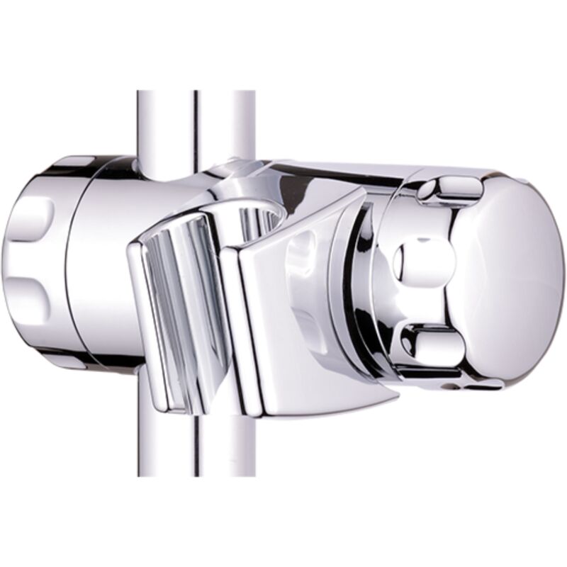 Supporto per soffione doccia regolabile da 25 mm per barra scorrevole, morsetto scorrevole di ricambio per bagno, supporto per spruzzatore con rotazione di 360 gradi, manicotto scorrevole con presa