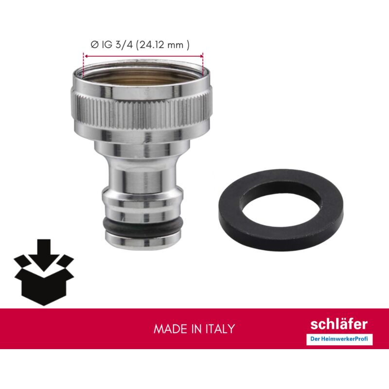 Raccordo portagomma in ottone 10 mm x G1/2 femmina connettore per tubo con dado girevole per acqua carburante aria confezione da 2 | Leroy Merlin