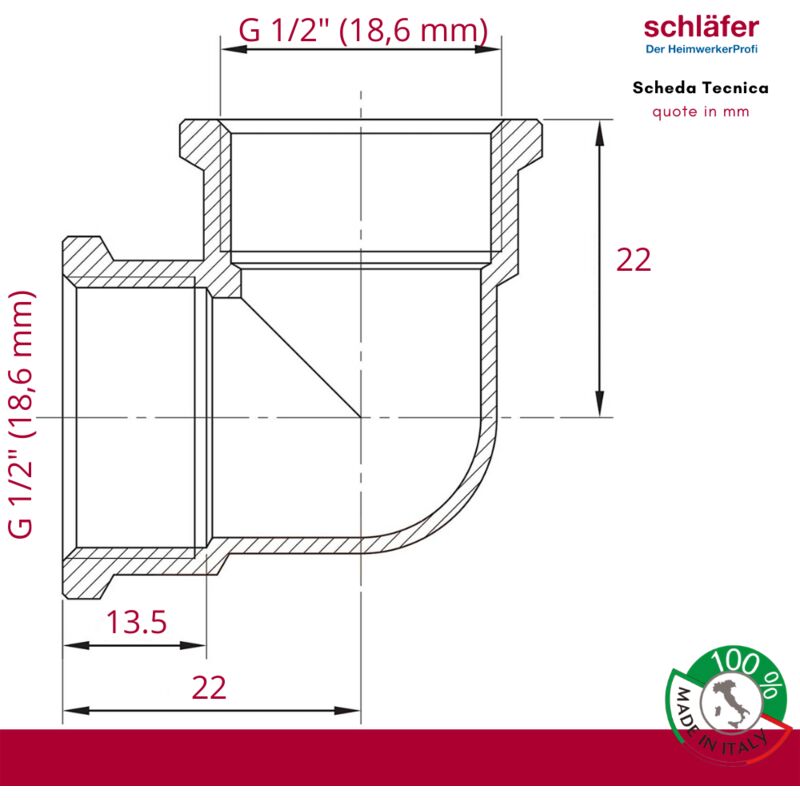 Paracolpi Vespa Px 100 Gomiti (curvatura 90°) In Ottone Per Tubi PEX Da 1/2" - Raccordi A Crimpare Senza Piombo, Nuovi 100 Pezzi Gomiti PEX - Foto 2