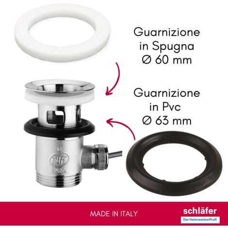 10 Guarnizioni Idrauliche In Gomma Per Sifone Lavello - Ø39mm, H3mm, Universali - Foto 5