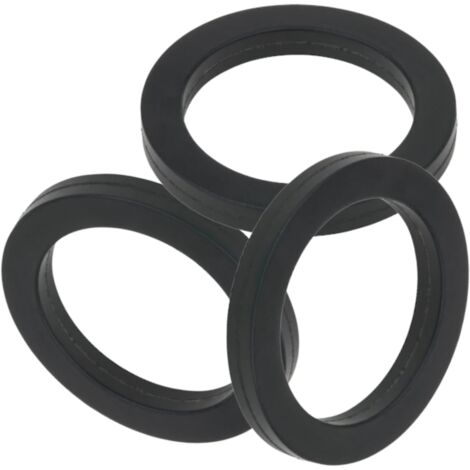 Schläfer 183510 Set Guarnizioni per Aeratore M28 Rubinetto acqua Bagno, Miscelatore Doccia-Vasca, Guarnizioni idrauliche in Gomma piatte M28x1 - Confezione 3Pz.