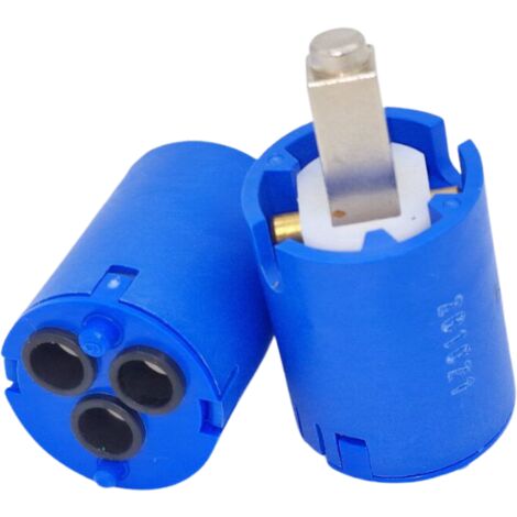 Schläfer 480069 Cartuccia Rubinetto Miscelatore Ø 28mm, Cartuccia di Ricambio Universale Kerox K-28 in Ceramica, Per Rubinetti Miscelatori Monocomando di Cucina, Bagno, Doccia e Vasca (1/5)