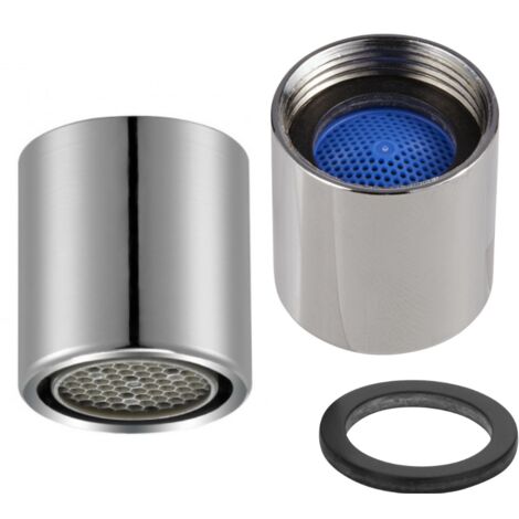 Schläfer 10002516  2PZ- Aeratore Femmina M16 Universale, Rompigetto Rubinetto Miscelatore Bagno e Cucina, Filtro Anticalcare, Filetto Interno M16X1,  Compatibile con NEOPERL HONEYCOMP PCA Cromo. (1/5)