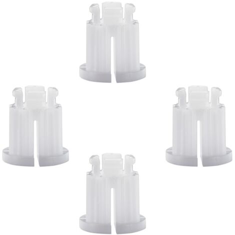 Schläfer 451415  Inserto a scatto in Plastica brocciato 13/20 per Manopola Rubinetto Set di boccole per Vitone 1/2".  Adatto per Rubinetteria del Bagno e della Cucina con due Maniglie. Conf. 4pz.