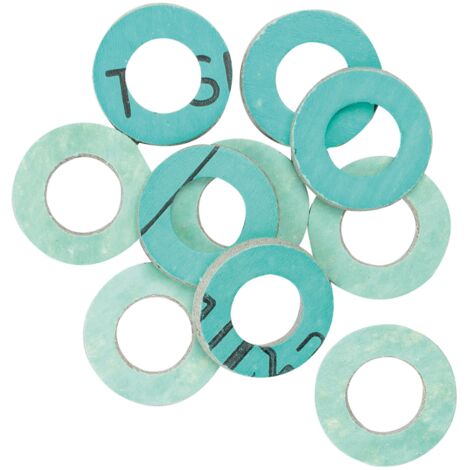 KIT 125 PZ GUARNIZIONI O'RING 18 MISURE DIVERSE ORING ANELLI GOMMINI