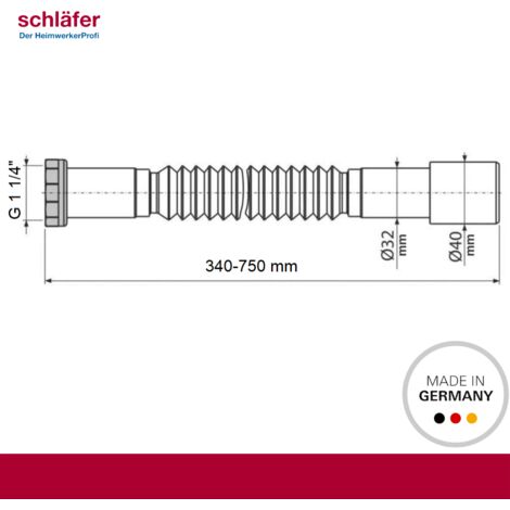 Delaman Tubo Di Scarico Flessibile Universale Per Condizionatore Portatile | Diametro 13 Cm X Lunghezza 1,5 M | Ricambio Con Filo D'Acciaio - 3
