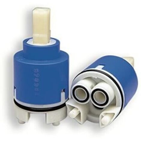 Cartuccia Miscelatore 25mm Kerox K25 Ops - Ricambio Per Rubinetti Cucina/Bagno, Ceramica, 2 Piedini