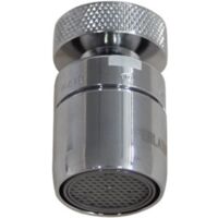 Schläfer 105010 Aeratore Girevole Universale per Rubinetto Bagno e Cucina, Rompigetto Miscelatore con Inserto M22x1/M24x1 Maschio e Femmina, risparmio acqua