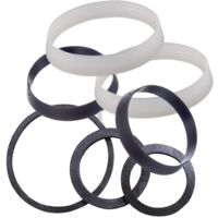 Set 6 Guarnizioni Per Sifone Lavabo 1 1/4'' - Guarnizioni Piane, A Cuneo E O-Ring - Foto 4