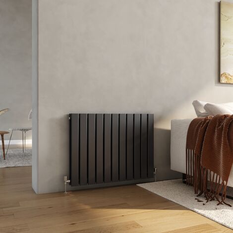 Heilmetz Horizontal Radiator Double Modern Panel Radiator Central Heating  Radiators 600 × 836 mm Anthracite