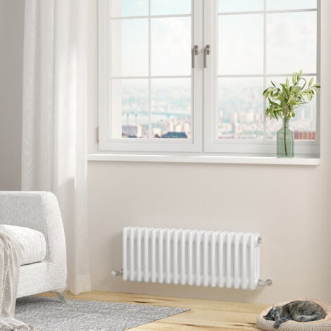 Heilmetz Traditional Radiator Central Heating Rads 3 Column Horizontal ...