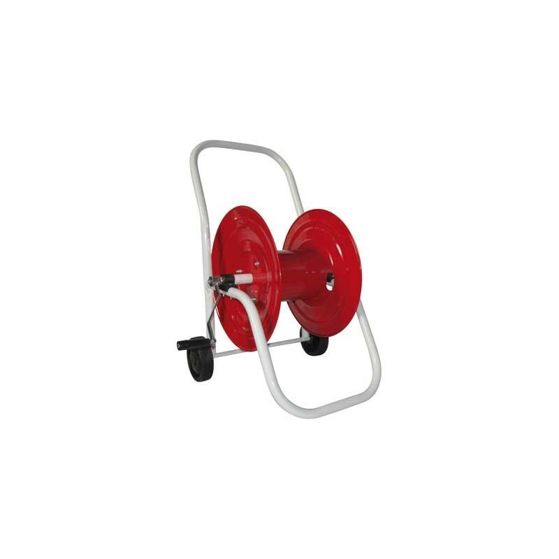 Avvolgitubo Valex PL80 Professionale - Per Tubi Da Giardino Fino A 80m, Con Manico Telescopico E 2 Ruote