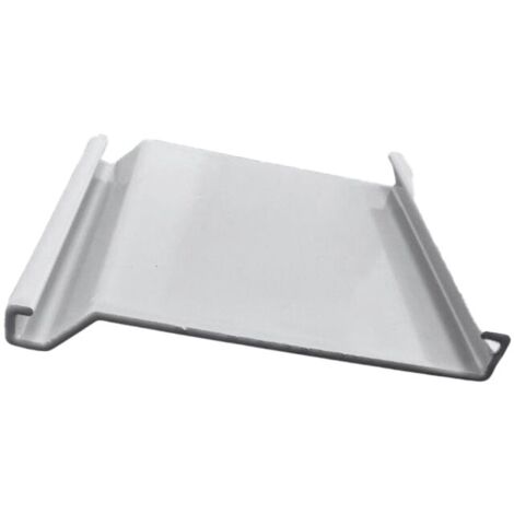 Gocciolatoio / Giunzione LINEA in Alluminio per Balconi e Terrazze - barra 2,7 metri : Finitura - GRIGIO METALLIZZATO, Modello - GIUNZIONE