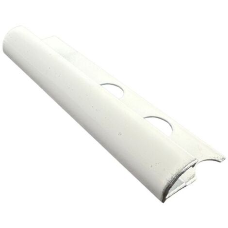 Profilo Tondo in Alluminio Bianco Lucido - Barra da 2,5 metri : Modello - 8MM