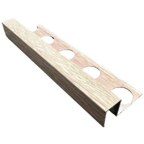 Profilo Quadro in Alluminio - Finitura Legno - Barra da 2,6 metri : Finitura - Cenere