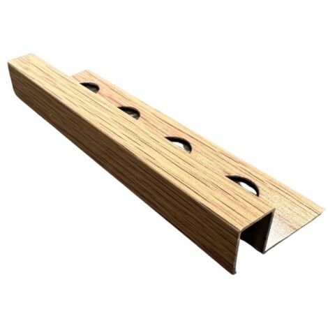 Profilo Quadro in Alluminio - Finitura Legno - Barra da 2,6 metri : Finitura - Quercia