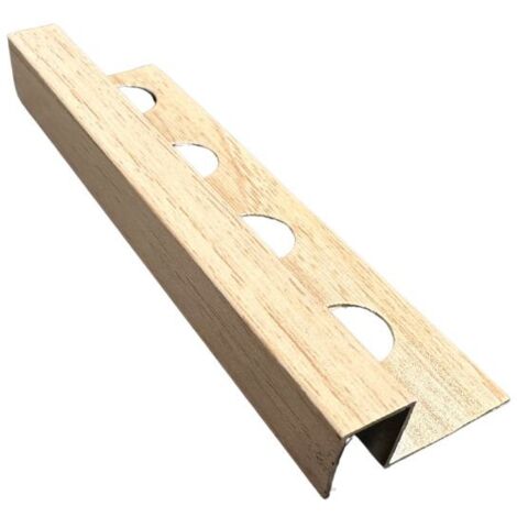 Profilo Quadro in Alluminio - Finitura Legno - Barra da 2,6 metri : Finitura - Faggio
