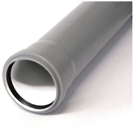 Tubo in polipropilene a 2 bicchieri ad innesto con guarnizione : Diametro - 160, Metri Lineari - 1 metro