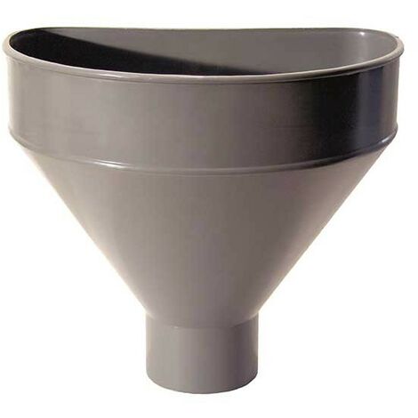 Raccoglitore monolitico in pvc per pluviali : Colore - Grigio, Diametro - 100