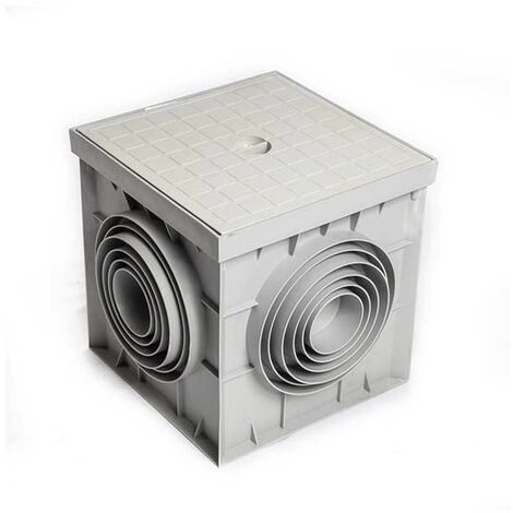 Pozzetto + chiusino in pp : Dimensione - cm 30x30