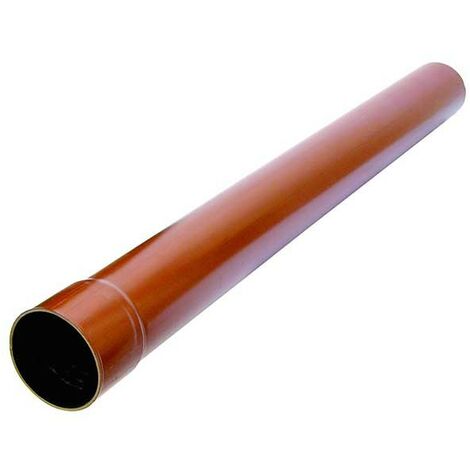 Tubo pluviale tondo colore rame rosso : Diametro - 100, Metri Lineari - 2 metri