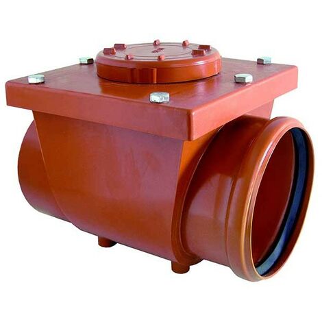 Valvola antiriflusso per fognatura in pvc : Diametro - 160