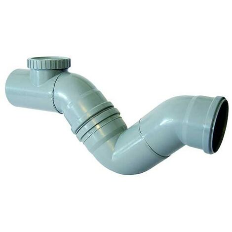 Sifone firenze orizzontale in polipropilene (1 Tappo) : Diametro - 75