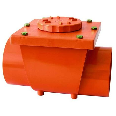 Valvola antiriflusso per edilizia in pvc : Diametro - 160