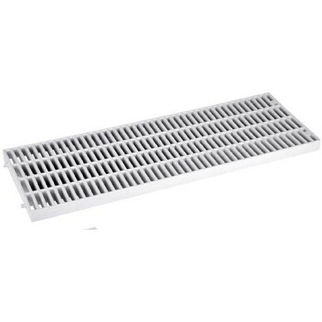Griglia per canaletta in pp (sistema di drenaggio en 1433) : Dimensione - 13x50x14h