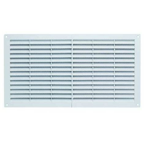 Griglia di aerazione rettangolare in plastica (abs) : Dimensione - 230x430 pass.aria cm2 468