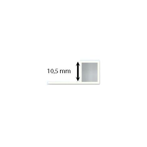 Profilo Alluminio Angolare Argento 30x30x1 cm 200