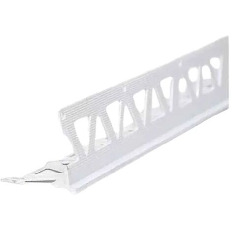 Paraspigolo in pvc testa a "T" per intonaco 2,8 metri