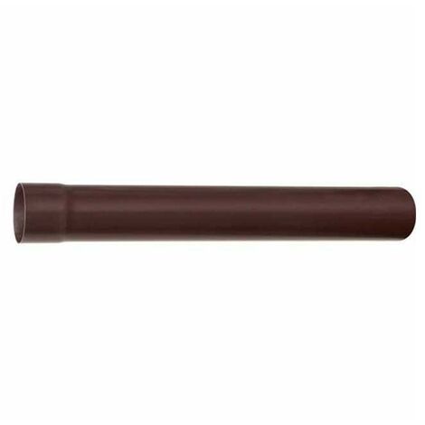 Tubo in pvc marrone/grigio tondo : Colore - Marrone, Diametro - 80 Tondo, Metri Lineari - 2 metri