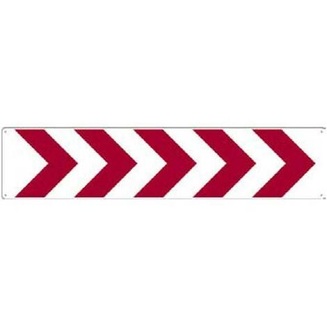 Cartello segnalazione angoli cm 180x38