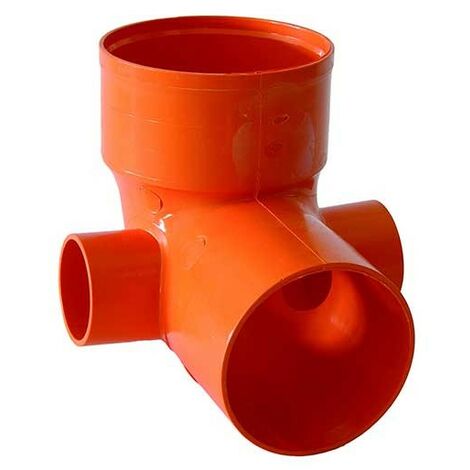 Curva wc - tipo basso in pvc : Modello - 2 attacchi (destro + sinistro) Ø40
