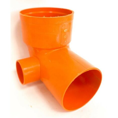 Curva wc - tipo basso in pvc : Modello - 1 attacco destro Ø40