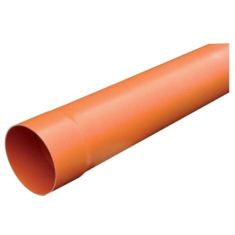 Tubo in pvc arancio : Diametro - 63, Metri Lineari - 1 metro