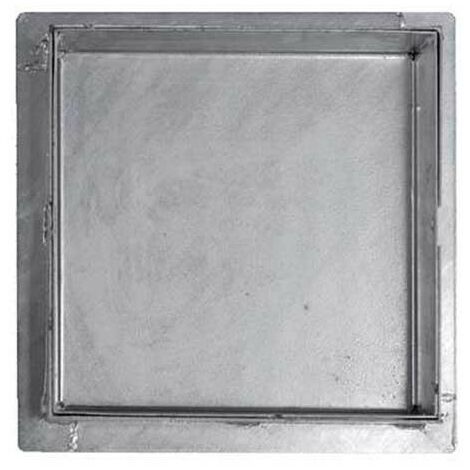 Sigillo pesante per pozzetto : Dimensione - cm 40x40x8h