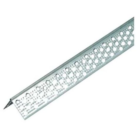 Paraspigolo zincato per cartongesso - barra 3 metri