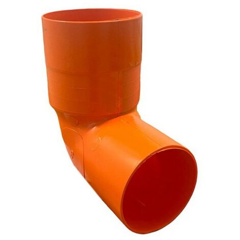 Curva wc - tipo alto in pvc : Modello - Semplice senza attacchi