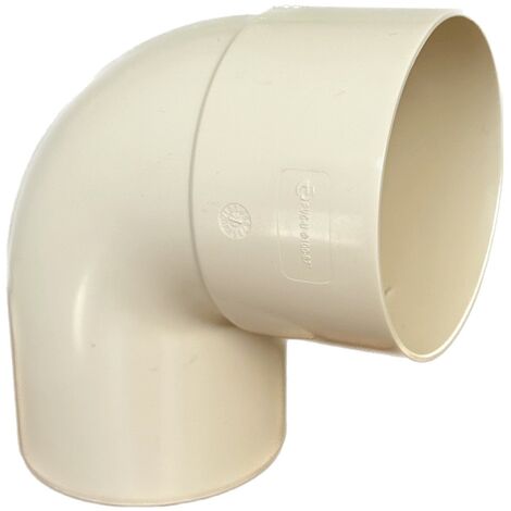 Curva 87.30° in pvc : Colore - Avorio, Diametro - 110