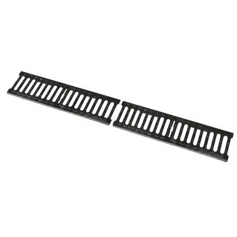 Griglia per canaletta top (sistema di drenaggio en 1433) in ghisa : Dimensione - 50 cm x 20 cm, Modello - IN GHISA