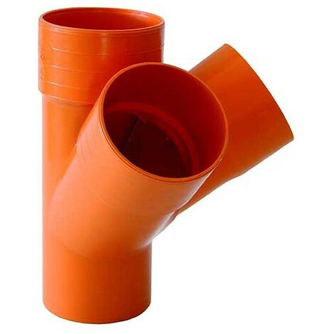 Derivazione a scagno in pvc : Diametro - 100 (1/2)