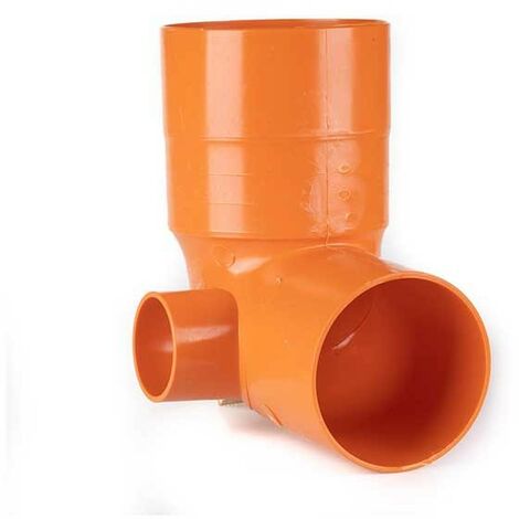 Curva wc - tipo alto in pvc : Modello - 1 attacco destro Ø50