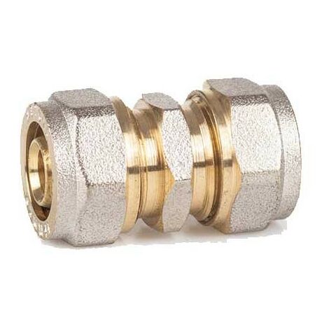 Raccordo giunto dritto a stringere per multistrato : Diametro - 20X20, Spessore - 2MM
