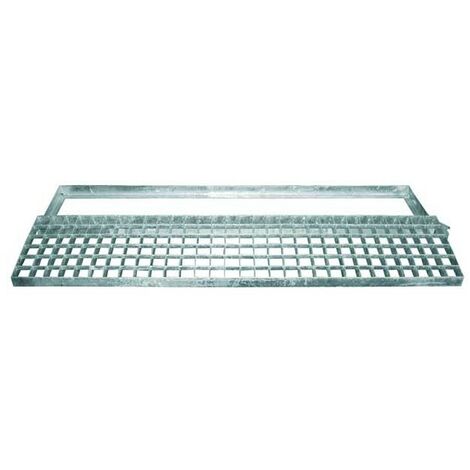 Telaio con griglia zincata : Dimensione - cm 100x25