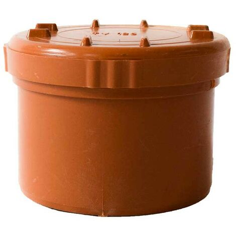Tappo a vite in pvc : Colore - Ral 8023, Diametro - 80